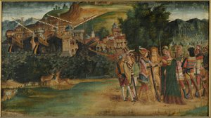 Die Hochzeit von Jason und Medea, ca. 1500