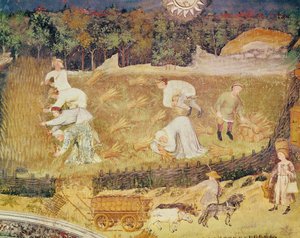 Der Monat August (Detail)