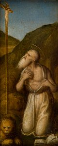 Die Stigmatisation der Heiligen Franziskus und Hieronymus von Italian School