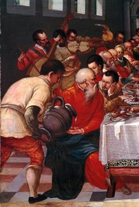 Die Hochzeit zu Kana (Detail)