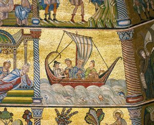 Die drei Könige ziehen über das Meer