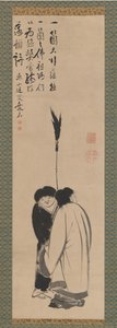 Hanshan und Shide von Ito Jakuchu