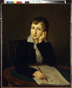 Porträt des Grafen Alexander Nikolajewitsch Mordwinow