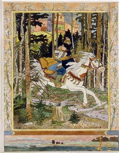Der Prinz Iwan. Held der russischen Folklorelegenden von Ivan Yakovlevich Bilibin