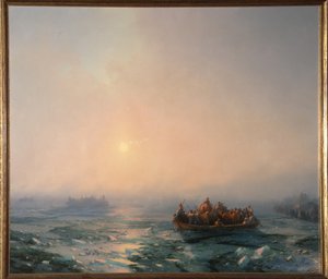 Eistreiben auf dem Dnepr, 1872