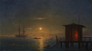 Kaiserliches Badehaus, 1848 von Ivan Konstantinovich Aivazovsky