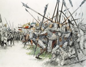 Schlacht von Flodden Field von Ivan Lapper