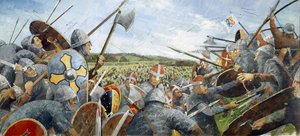Die Schlacht von Hastings von Ivan Lapper