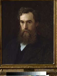 Porträt des Sammlers, Mäzens und Gründers der Galerie, Pavel Tretiakov