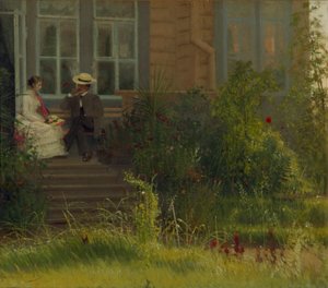 Künstler-Datscha in Siverskaya, 1883