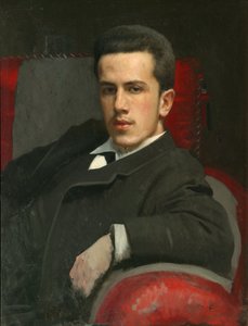 Porträt von Anatoly Kramskoy, dem Sohn des Künstlers, 1882