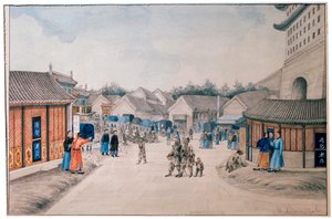 Chinesische Skizzen, Tsyan Minh Brücke, ca. 1804-1806
