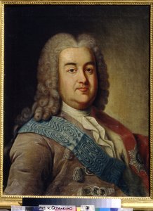 Porträt des Prinzen Alexis Mikhailovich Tcherkasski von Ivan Petrovich Argunov