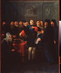 Zar Peter I. gründete den Heiligen Synod
