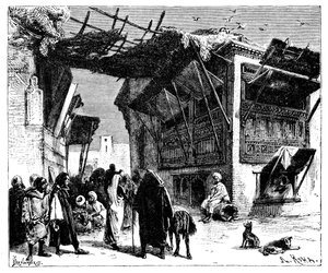 Eine Schule in Fès, Marokko, 1895