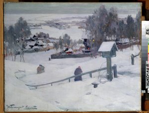 Winterabend, 20. Jahrhundert