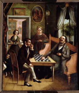 Die Dame-Spieler