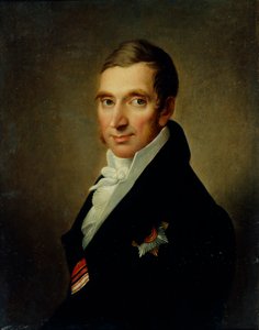Porträt des Arztes Johann-Georg von Ruehl 1768-1846, 1823