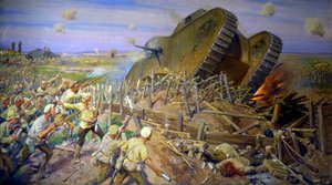 Die Eroberung eines Panzers bei Kachowka, 1927
