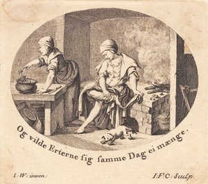 Dorothea in der Küche von J.F. Clemens