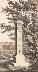 Mindestøtten für Riber von J.F. Clemens