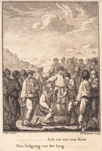 Niels Kok auf der Richtstätte von J.F. Clemens