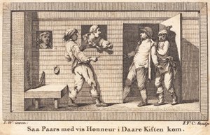 Peder Paars wird in die Narrenklinik gebracht