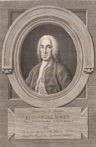Porträt des Arztes Johann Samuel von Berger von J.F. Clemens