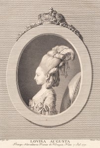 Prinzessin Louisa Augusta von J.F. Clemens