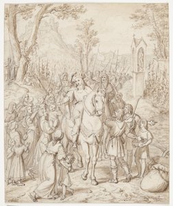 Waldemar der Große auf der Reise zum Treffen mit Fr. Barbarossa von J.L. Lund