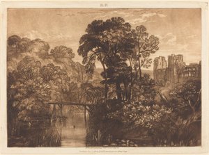 Berry Pomeroy Castle von Joseph Mallord William Turner