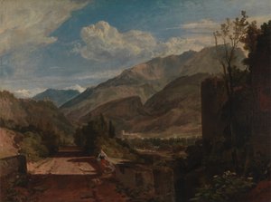 Schlösser von St. Michael, Bonneville, Savoyen, 1802 bis 1803 von Joseph Mallord William Turner