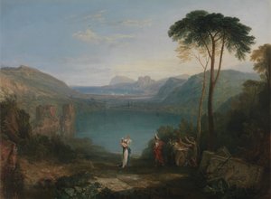 See Avernus: Aeneas und die Kumanaische Sibylle, zwischen 1814 und 1815