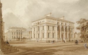Südostansicht des Taylor-Gebäudes und der Universitätsgalerien von Joseph Mallord William Turner