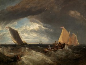 Die Mündung von Thames und Medway, 1807