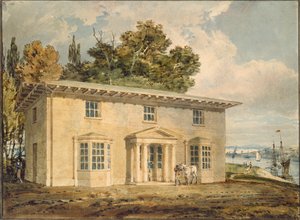 Das Penrhyn Arms in Port Penrhyn, ca. 1797-1798 von Joseph Mallord William Turner