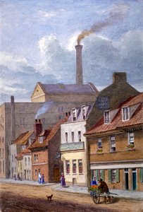 The White Hart Inn, High Street, Shadwell, London, ca. 1865 von JT Wilson
