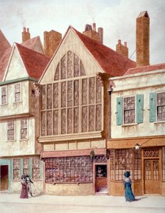 Ansicht von Trinity Hall, Aldersgate Street, City of London, 1780 von JT Wilson