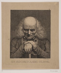 Ein hundertjähriger Greis