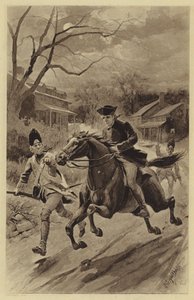 Paul Reveres Ritt von J. (after) Steeple Davis
