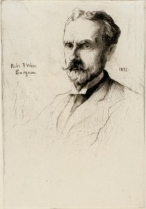 Porträt von Dr. Robert F. Weir von J. Alden Weir