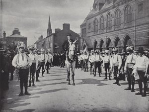 Knutsford Maifest, die Morris-Tänzer von J. Benjamin Stone