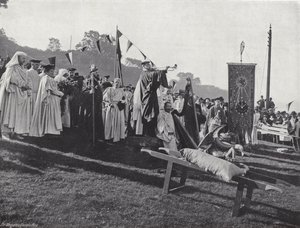 Das walisische Eisteddfod, Eröffnung des Gorsedd