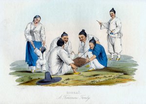 Koorai, eine Fischerfamilie, 1848