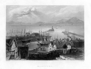 Maryport, Cumbria, England, 19. Jahrhundert von J. C. Armytage