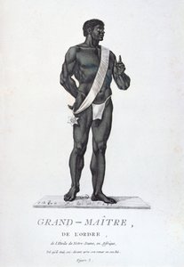 Großmeister des Ordens des Sterns von Notre-Dame, in der Tracht seines Landes, aus 