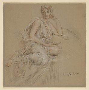 Klassische Figur von J. Carroll Beckwith