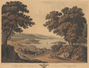 Georgetown und Bundesstadt oder Stadt Washington von J. Cartwright after George Beck