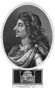 Karl II., König von England, Schottland und Irland, 19. Jahrhundert von J. Chapman