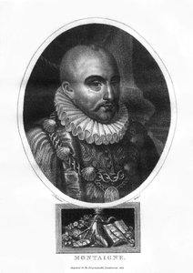 Michel Eyquem de Montaigne, französischer Schriftsteller, 1817